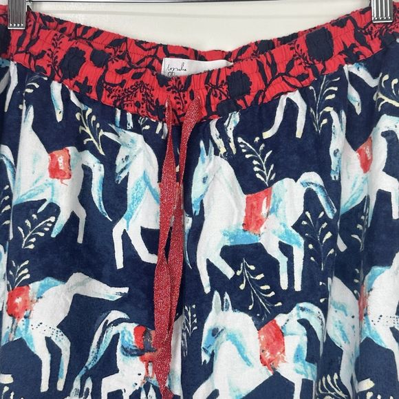 Anthropologie Cornelia O'Donovan Sweet Dreams Flannel Pajama Bottoms Size XL - Picture 6 of 15